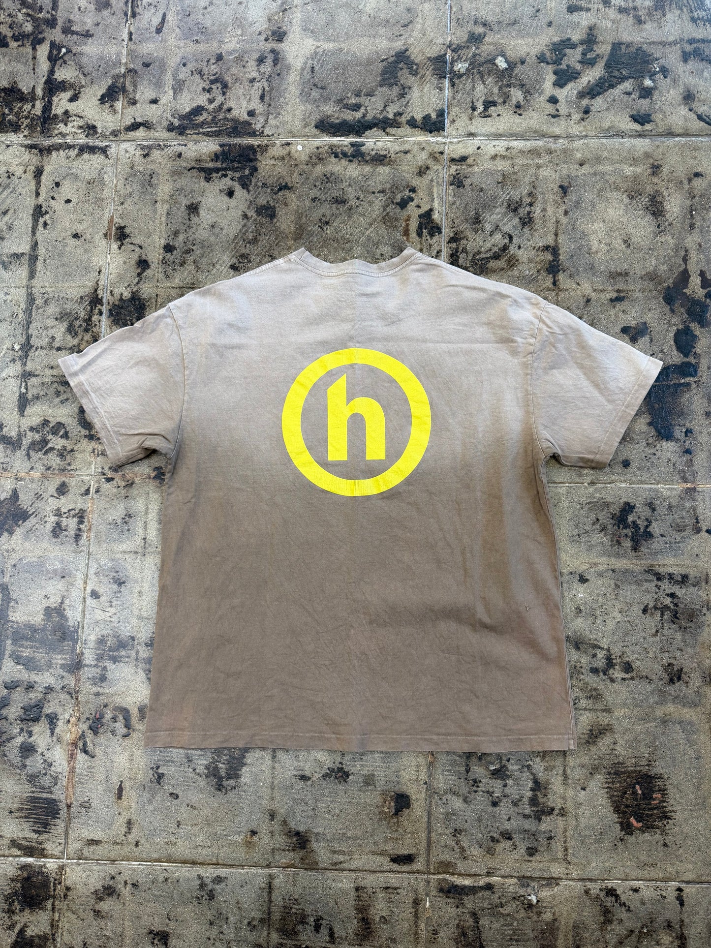 HIDDEN 2 TONE BROWN TEE (USED)
