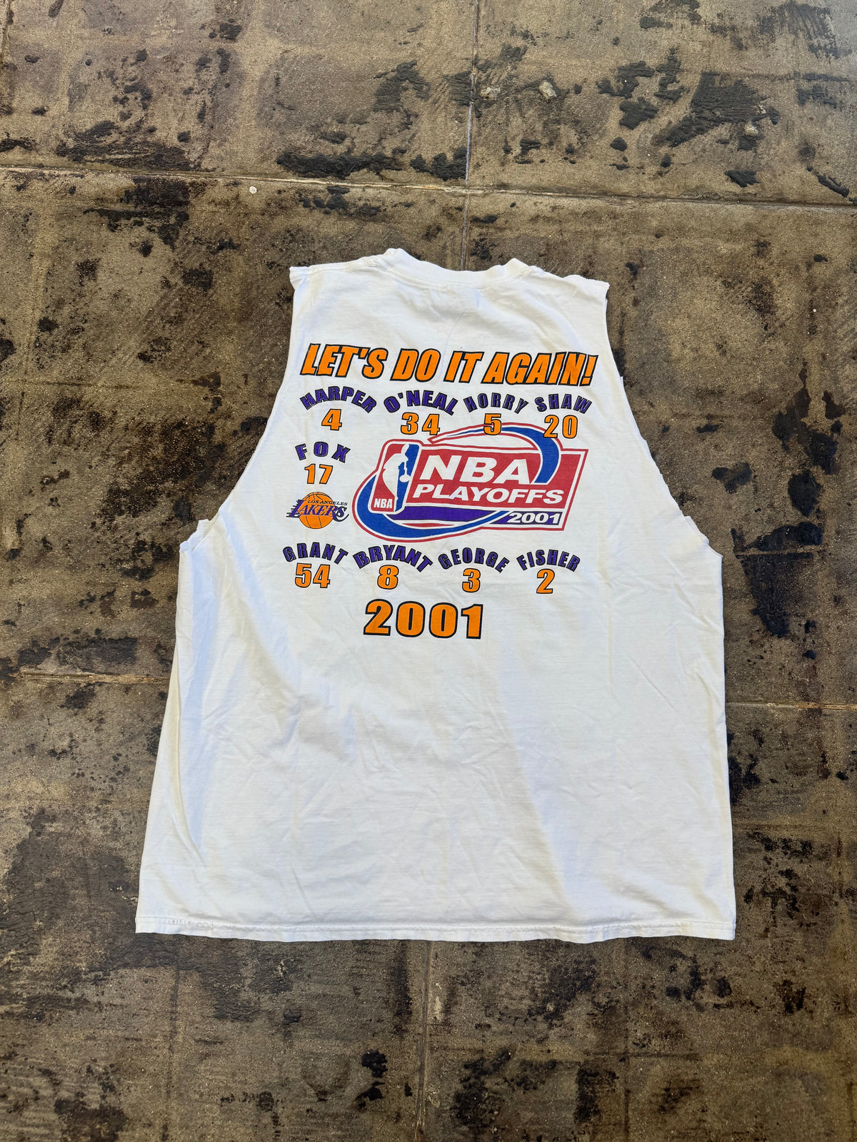 2001 LA LAKERS PACIFIC DIVISION CHAMPIONS CUT OFF