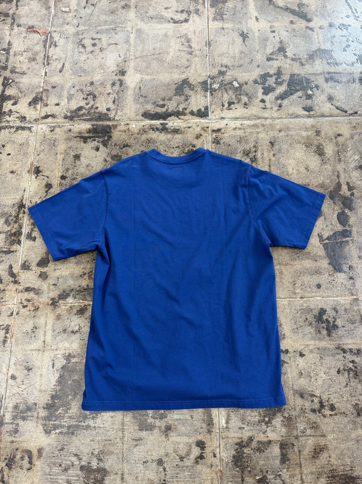 NAVY SUPREME INK BLOT S-S TEE