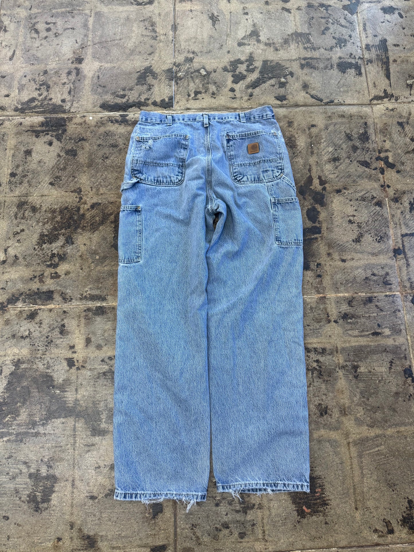 CARHARTT CARPENTER BLUE JEANS