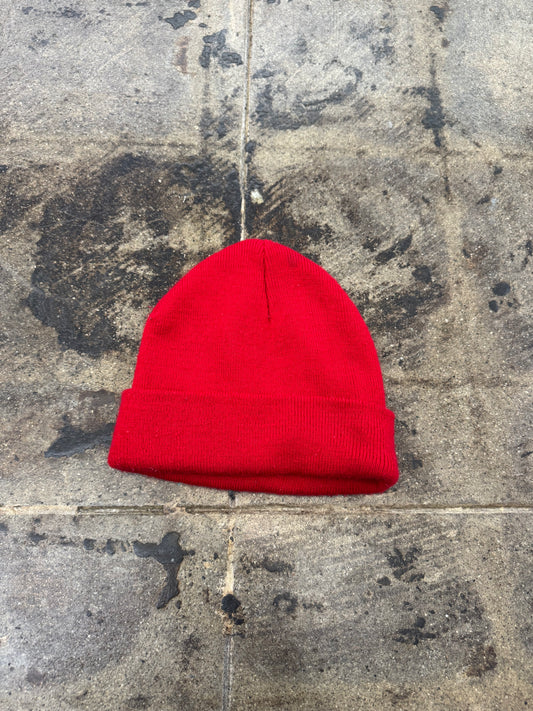 RED SUPREME BEANIE