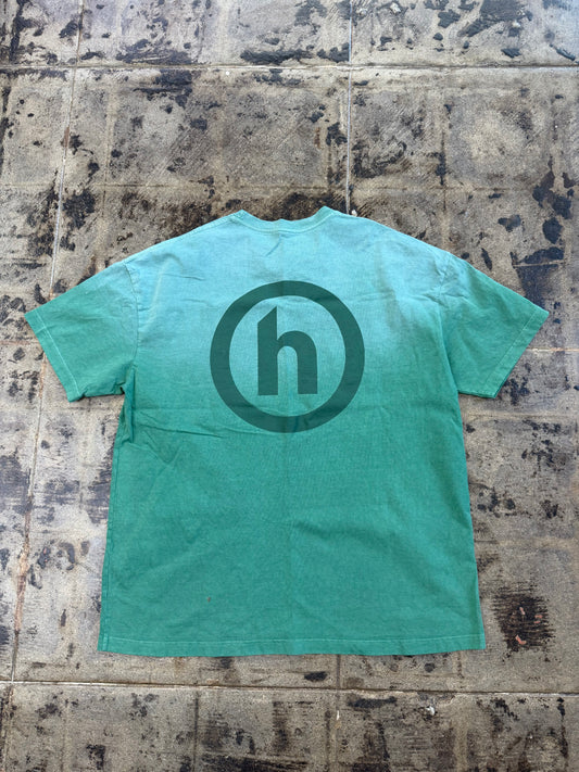 HIDDEN 2 TONE GREEN TEE (USED)