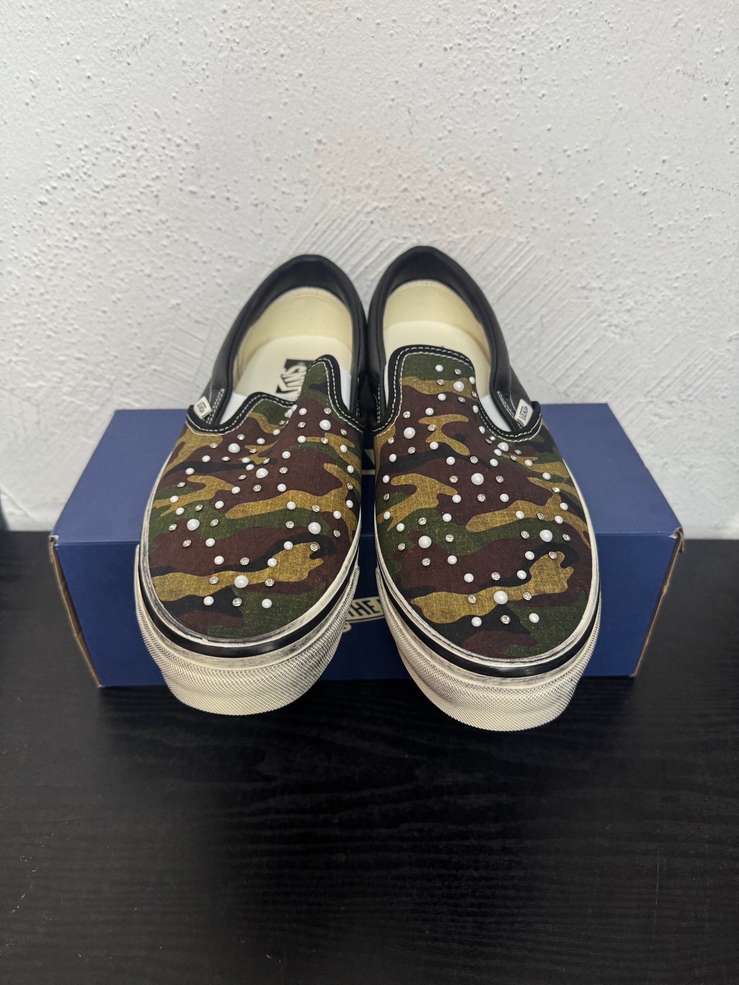 VANS LX CLASSIC SLIP ON PEARLIZED CAMO