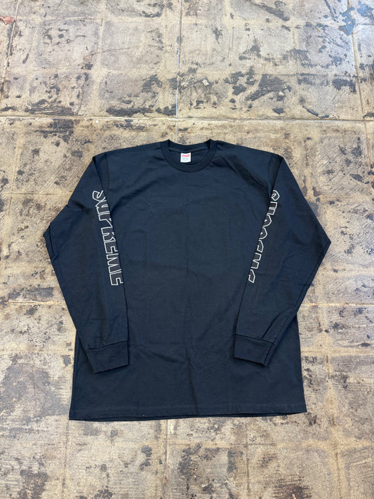 SUPREME SPITFIRE BLACK L/S