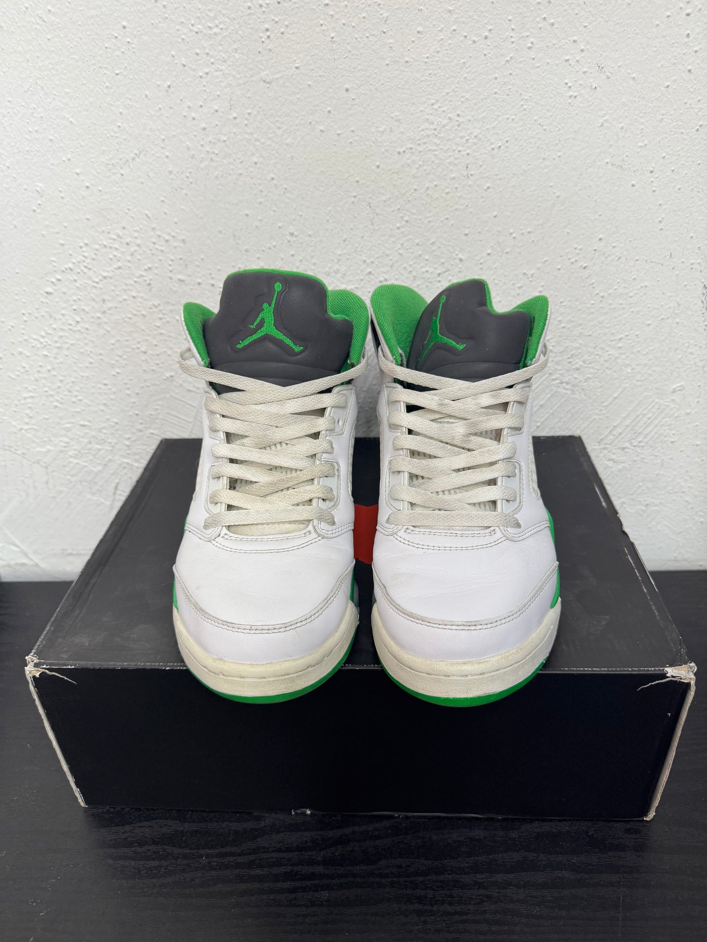 JORDAN 5 WMNS LUCKY GREEN (USED)