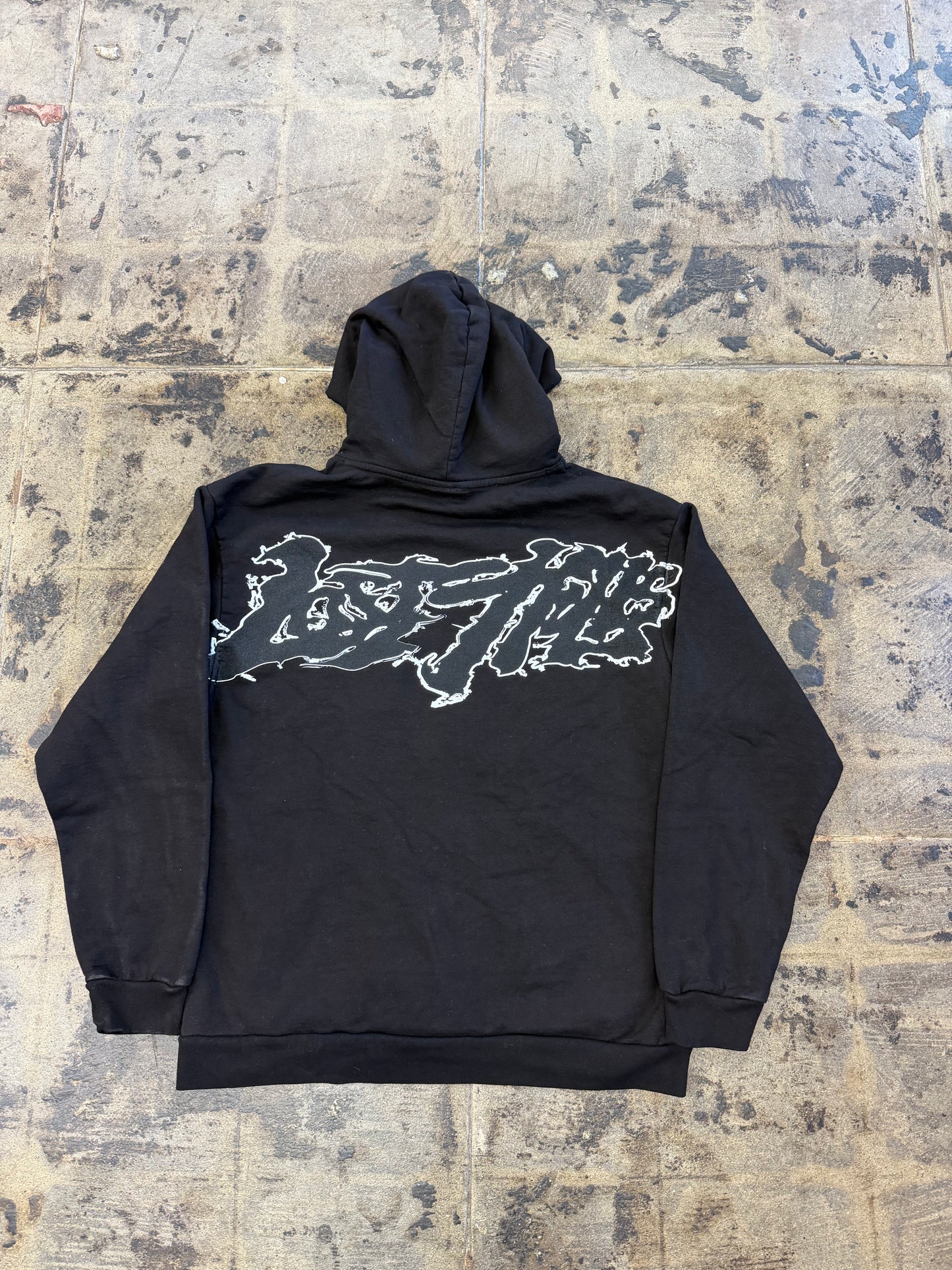 LOST HILLS BLACK HOODIE