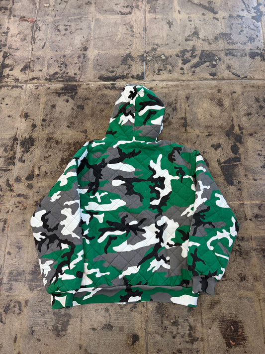 SUPREME QUILTED ZIP UP