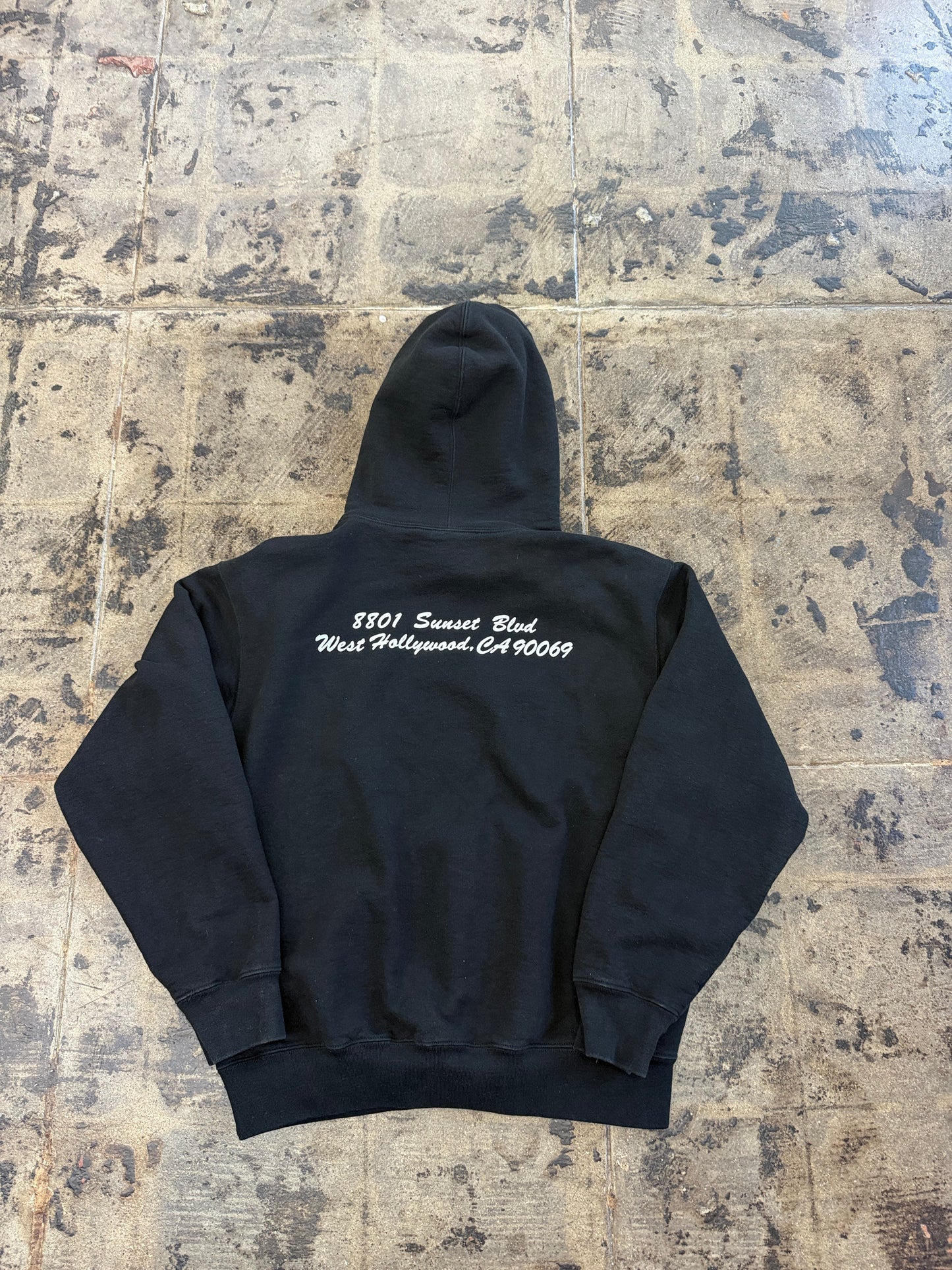 SUPREME BOX LOGO WEST HOLLYWOOD HOODIE (USED)