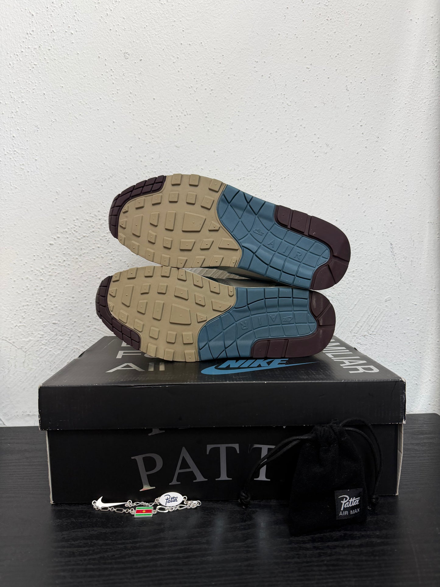 AIR MAX 1 PATTA NOISE AQUA (USED)