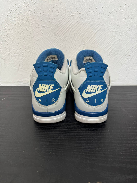 JORDAN 4 MILITARY BLUE (USED) (NB)