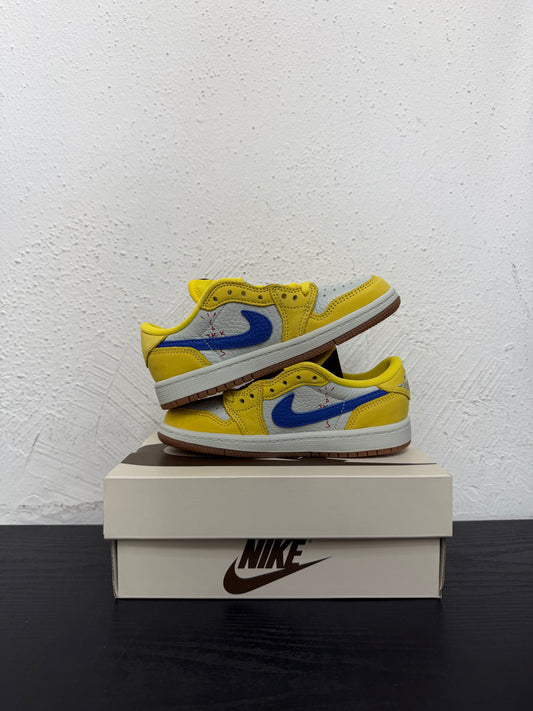 JORDAN 1 LOW TRAVIS SCOTT CANARY (PS&TD)