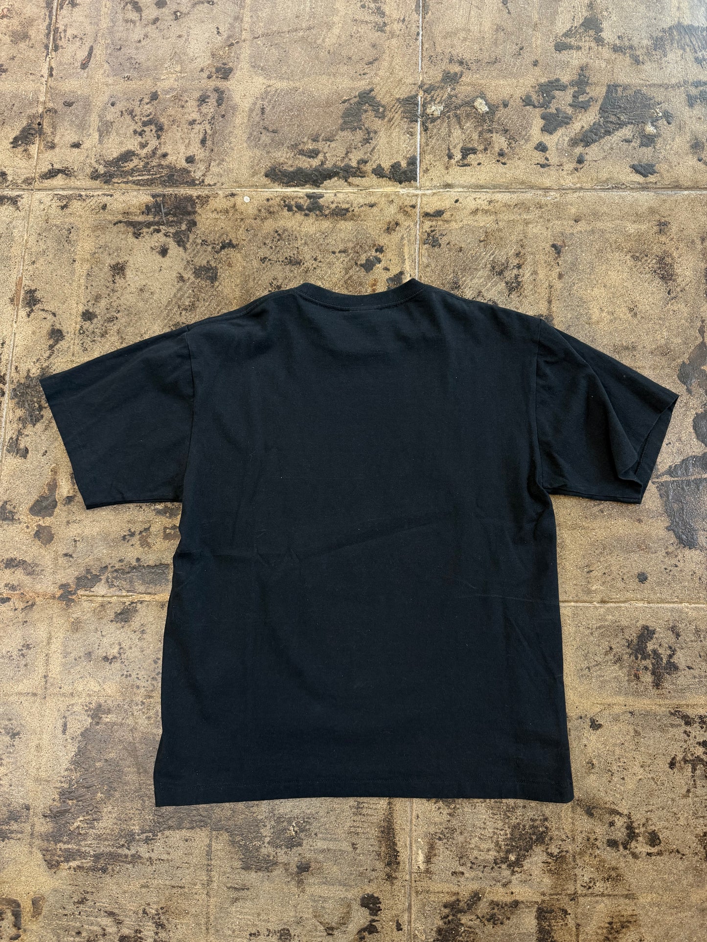 BAPE ABC REBUILD BIG APE BLK/PINK TEE (USED)