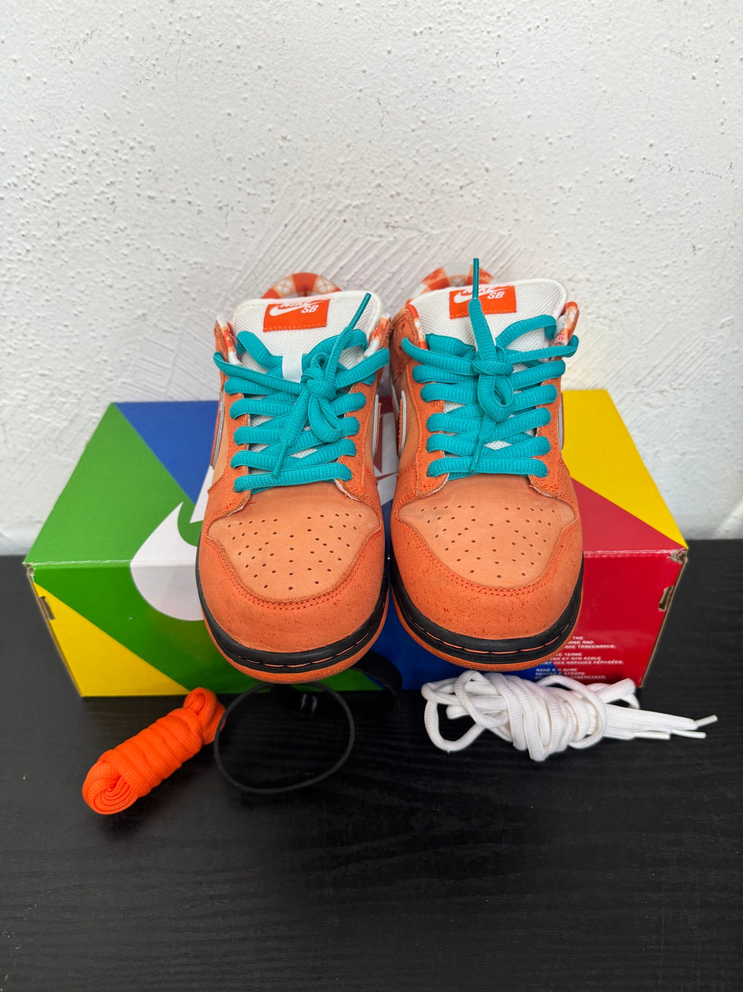 DUNK LOW SB ORANGE LOBSTER (USED)