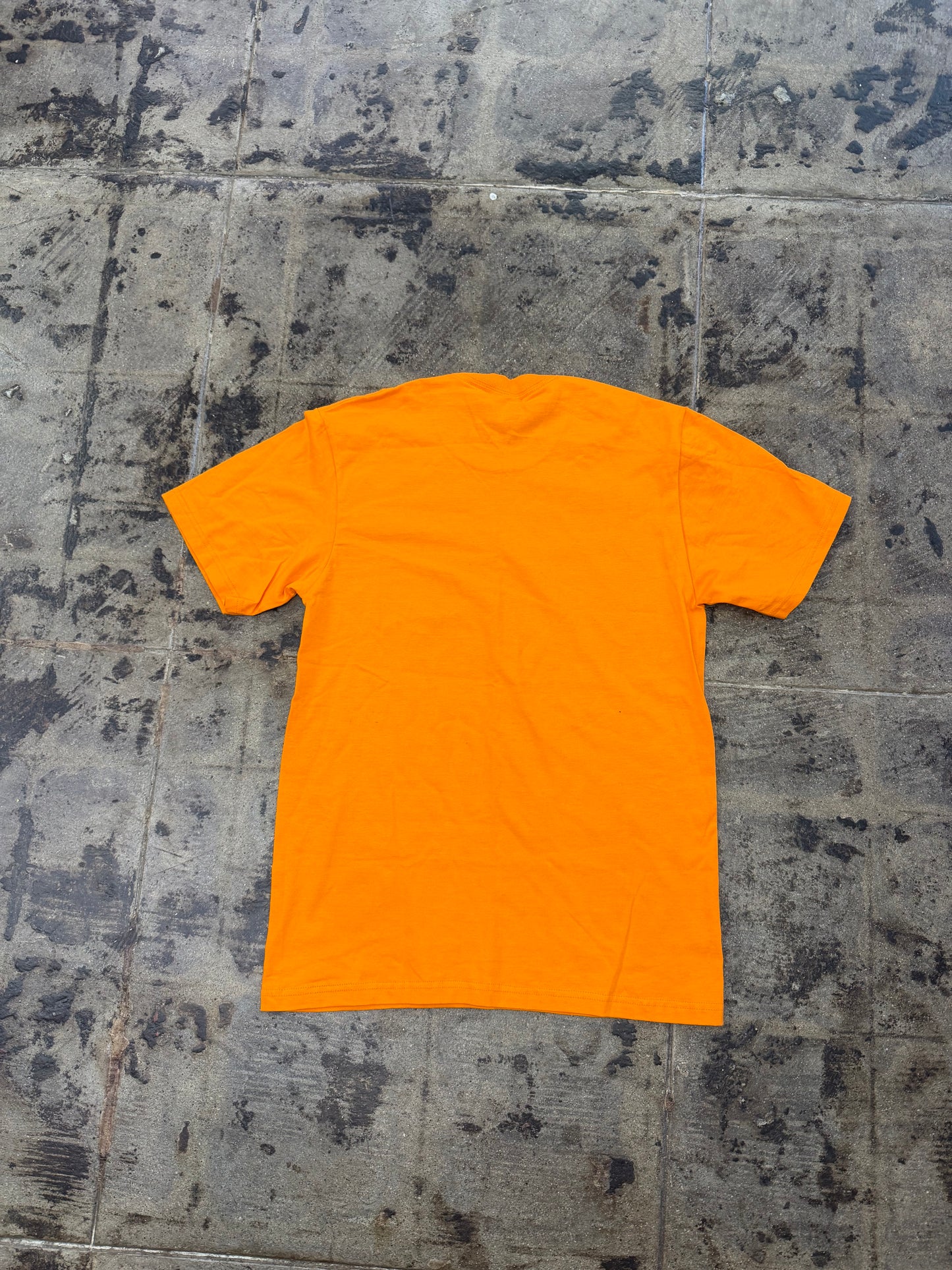 SUPREME SHOP ORANGE TEE (USED)