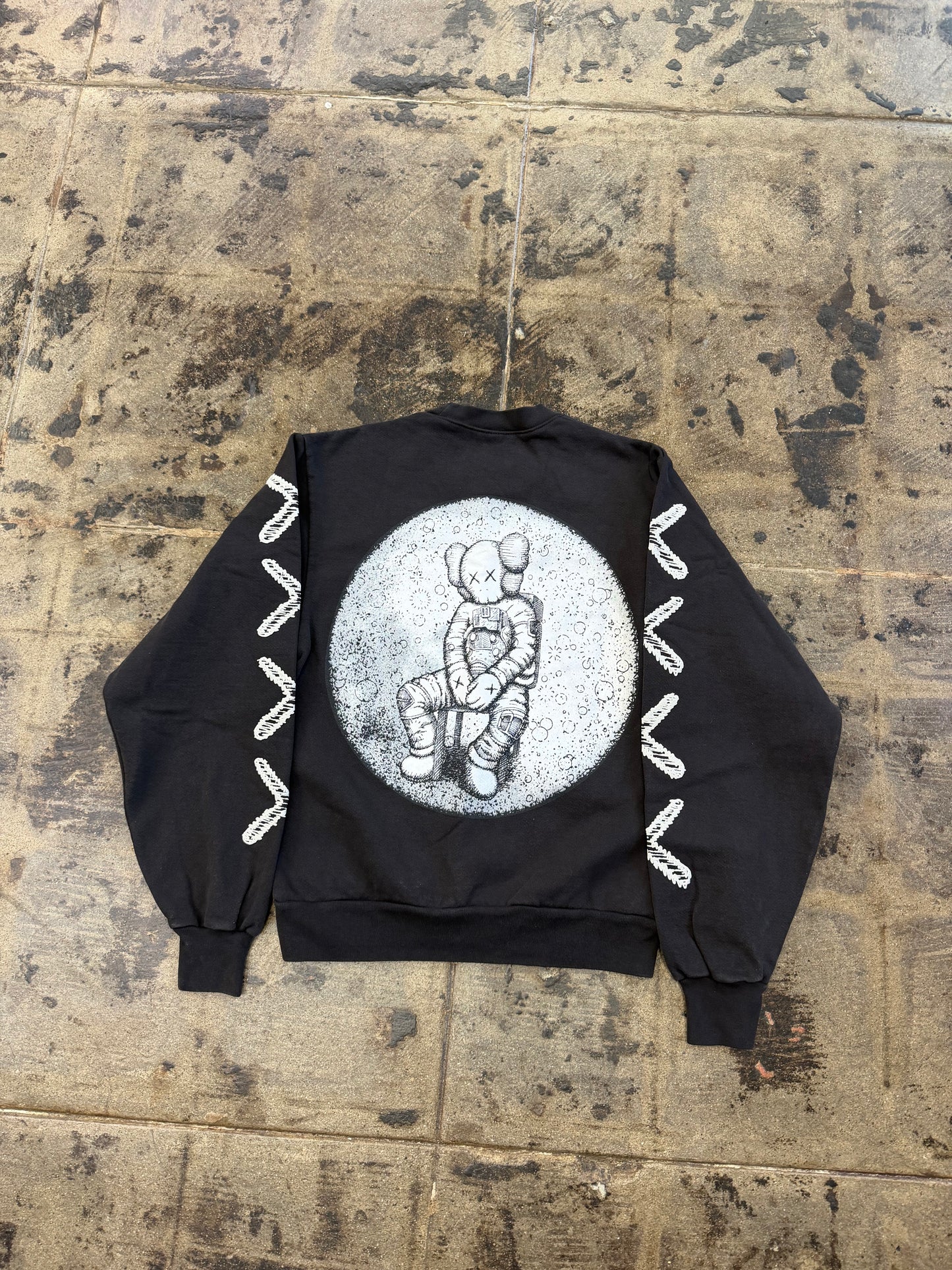 KAWS BLACK CREWNECK