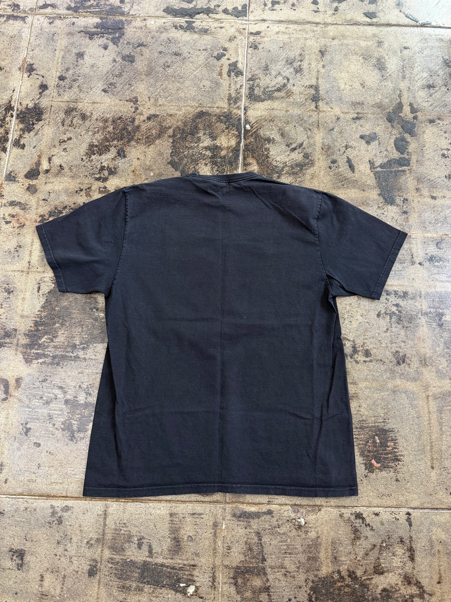 STUSSY SPORT BLACK TEE (USED)