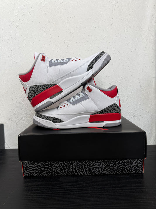 JORDAN 3 FIRE RED