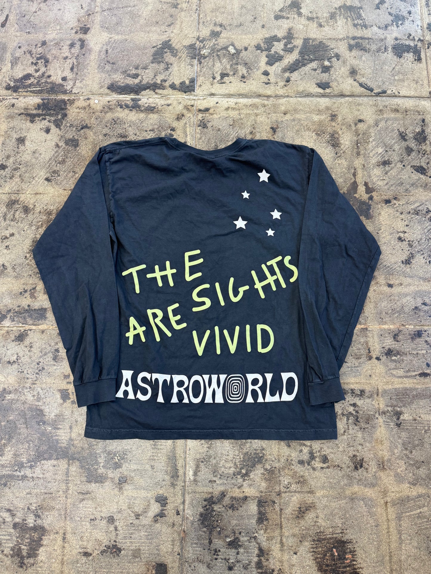 TRAVIS SCOTT ASTROWORLD ENJOY THE RIDE L/S (USED)