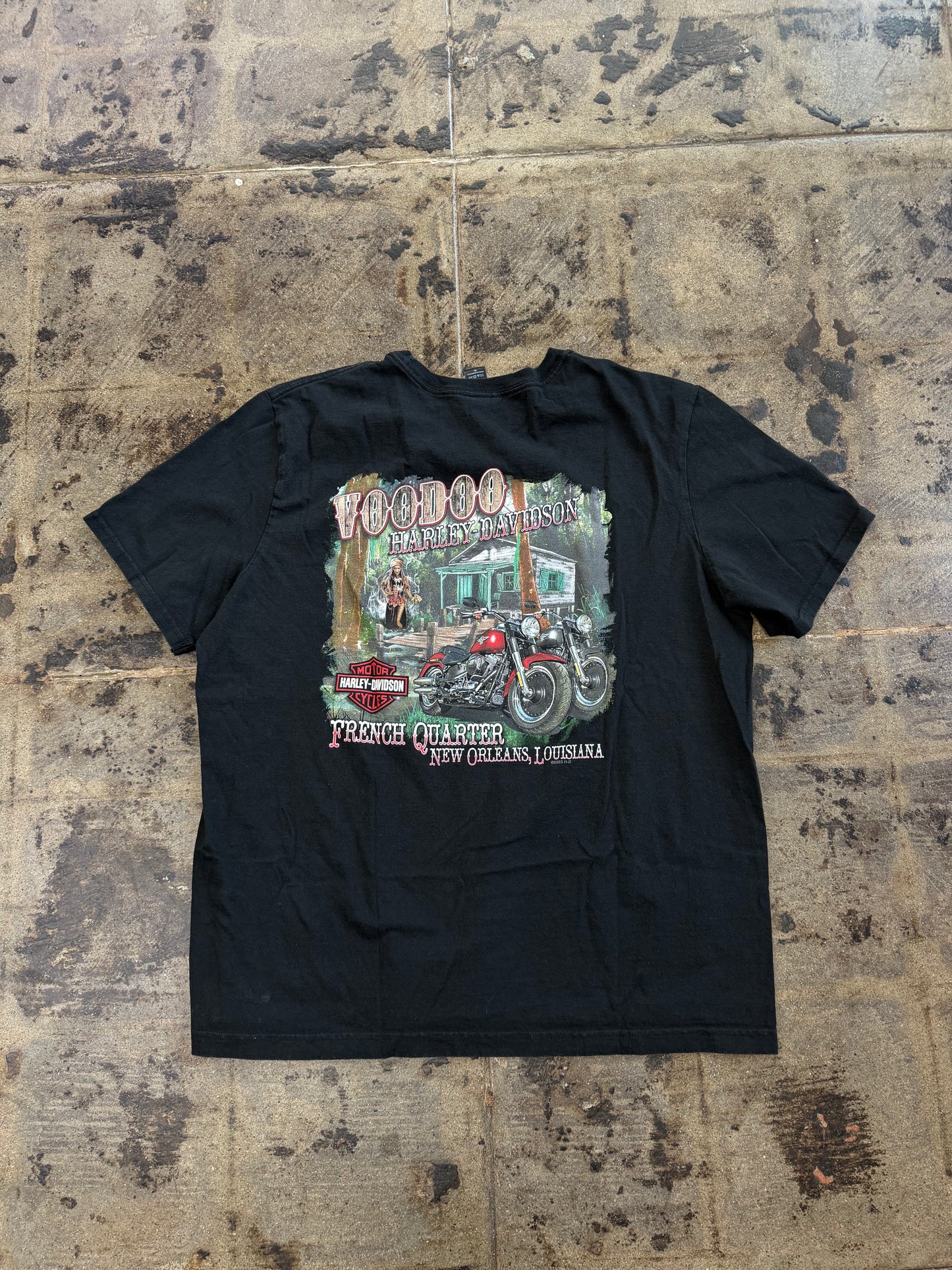 HARLEY DAVIDSON VOODOO NEW ORLEANS TEE