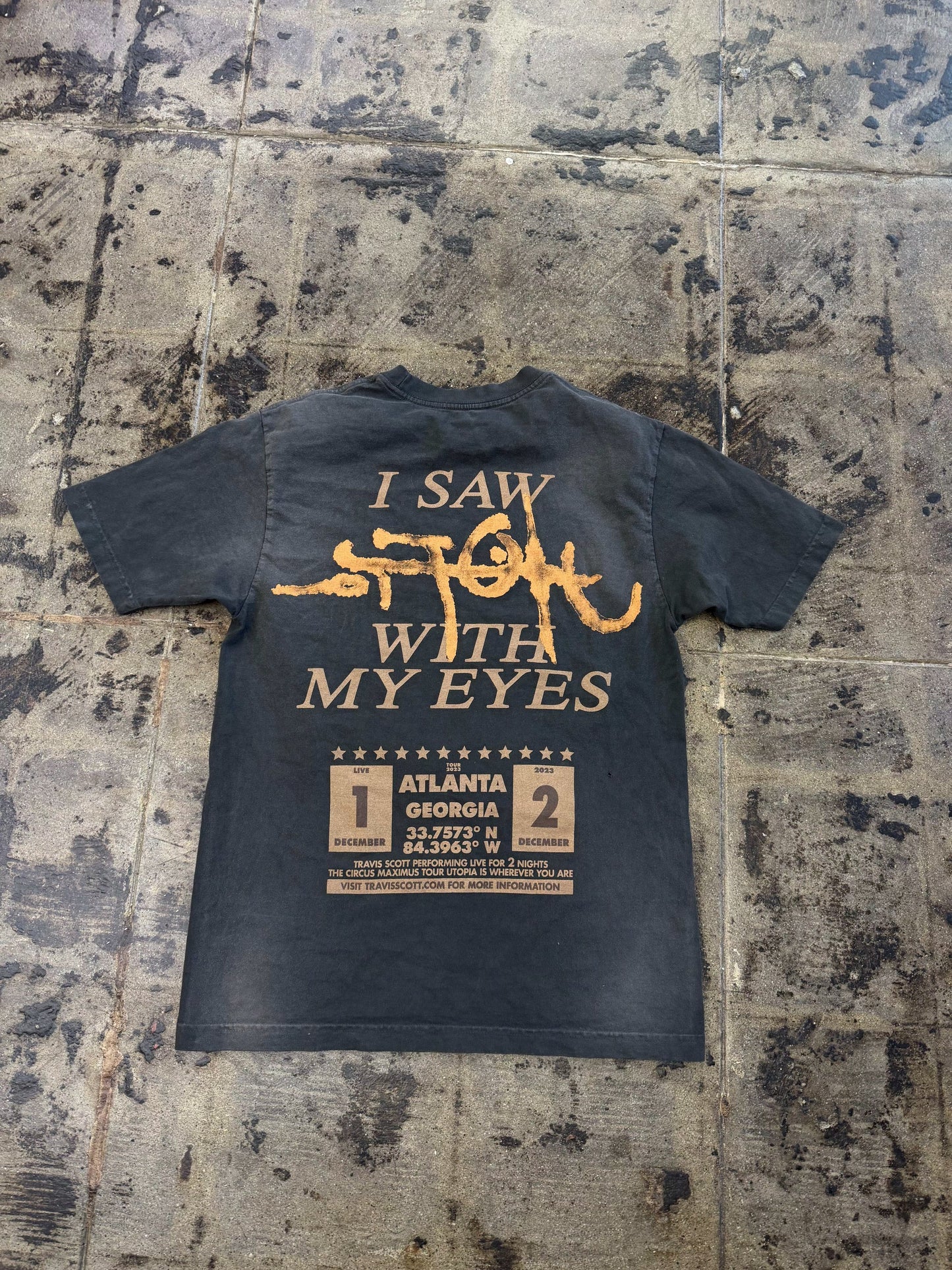UTOPIA TRAVIS SCOTT TOUR TEE