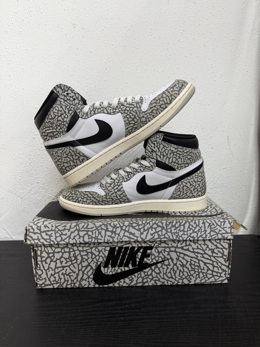 JORDAN 1 HIGH WHITE CEMENT (USED)