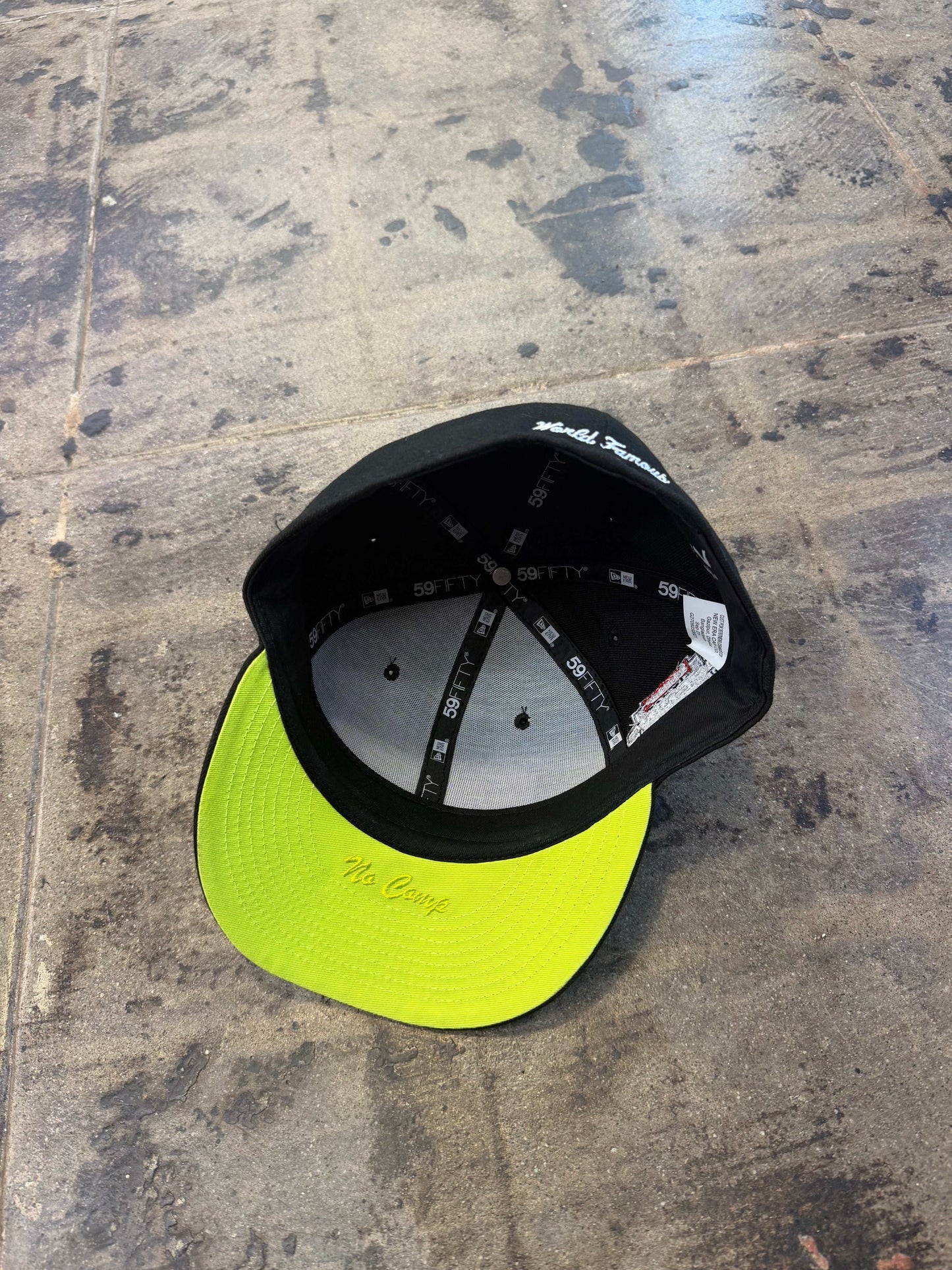 SUPREME NO COMP BOX LOGO FITTED HAT (USED)