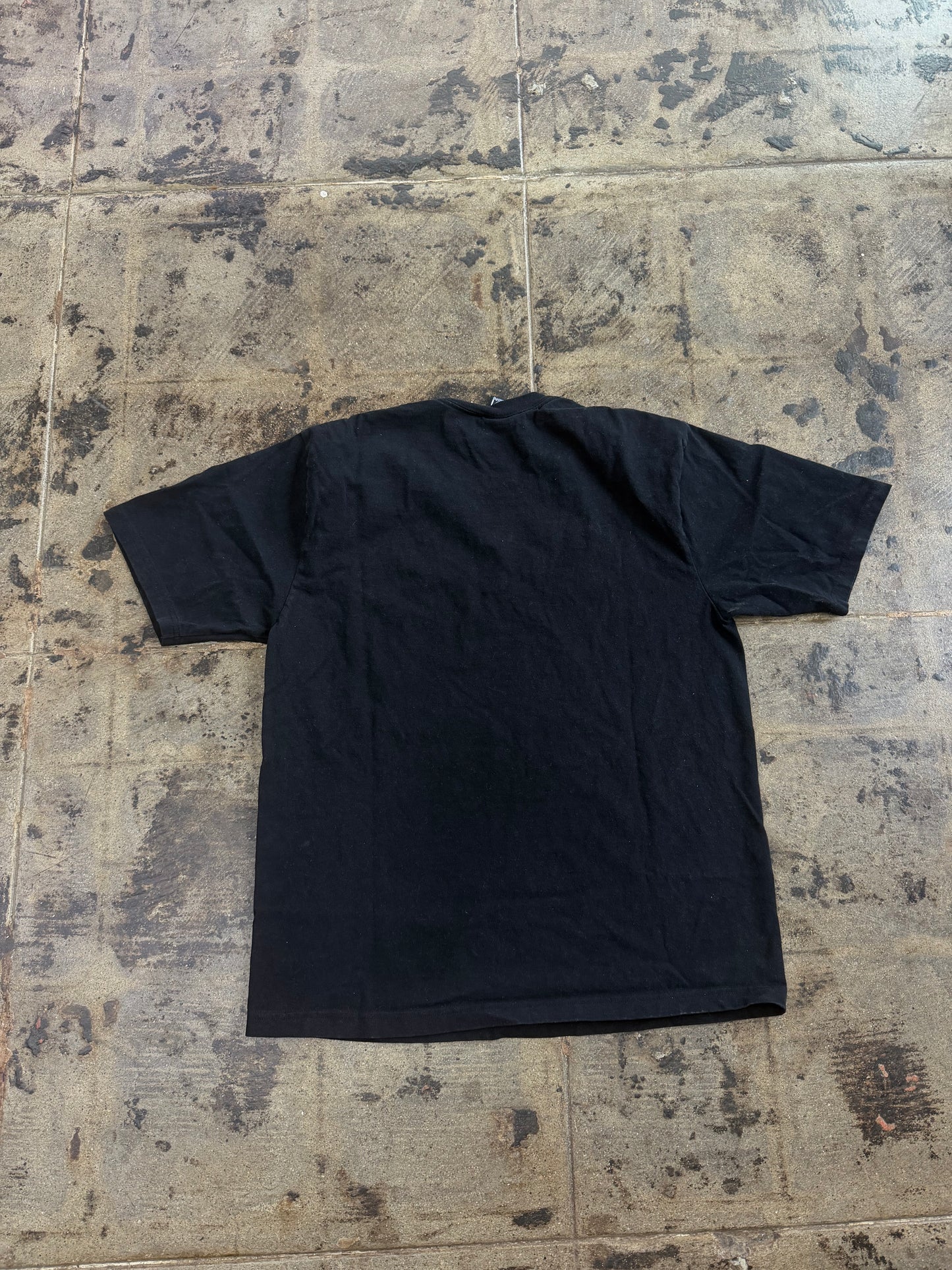 STUSSY BLACK SPORTS TEE (USED)