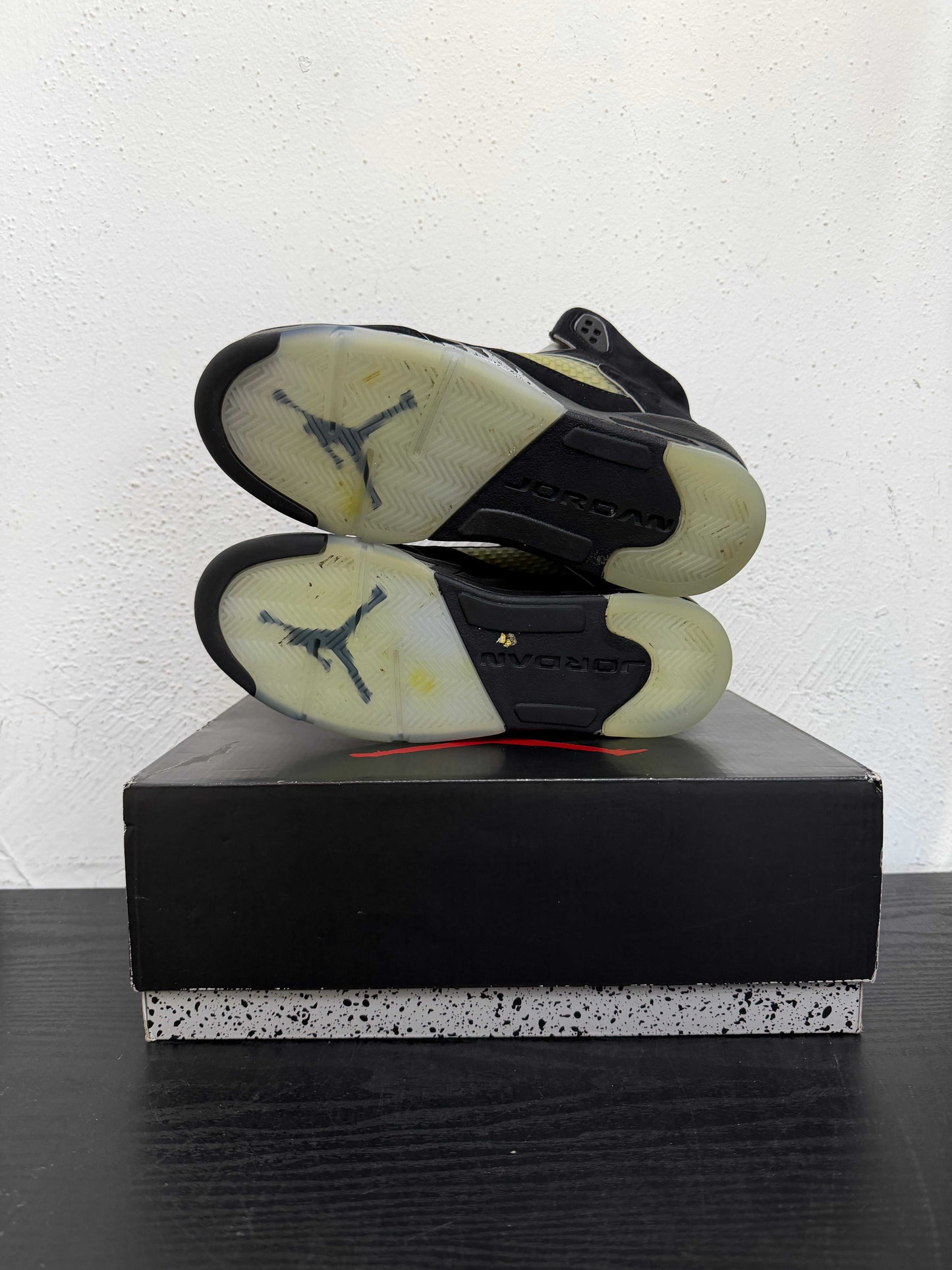 JORDAN 5 METALLIC BLACK GS (USED)