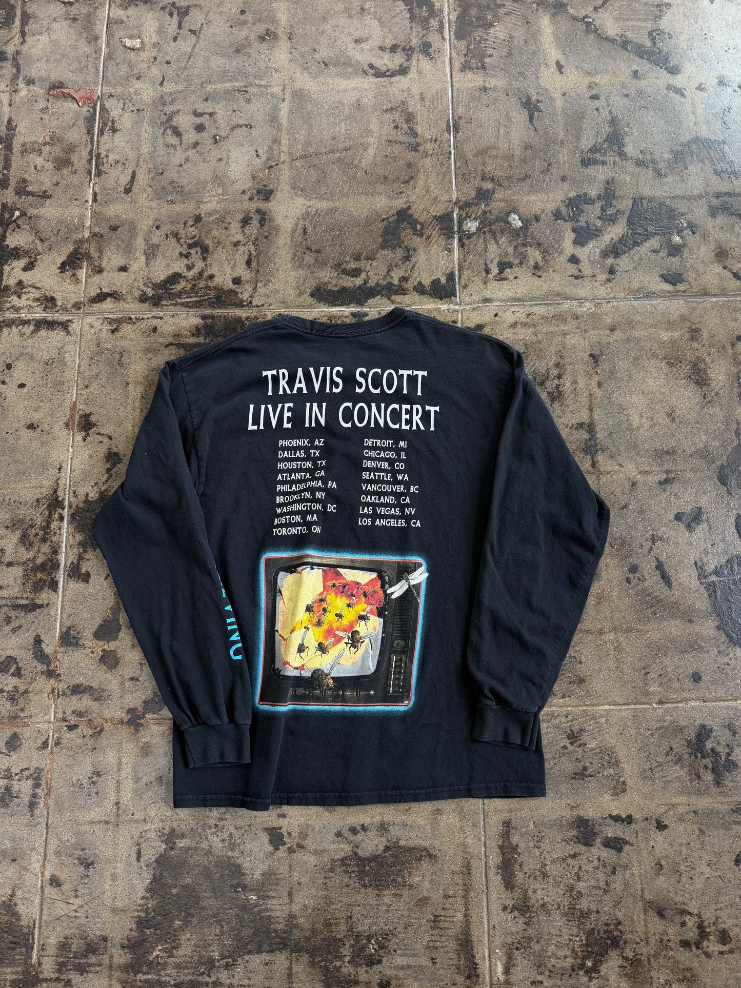 TRAVIS SCOTT CONCERT L/S TEE