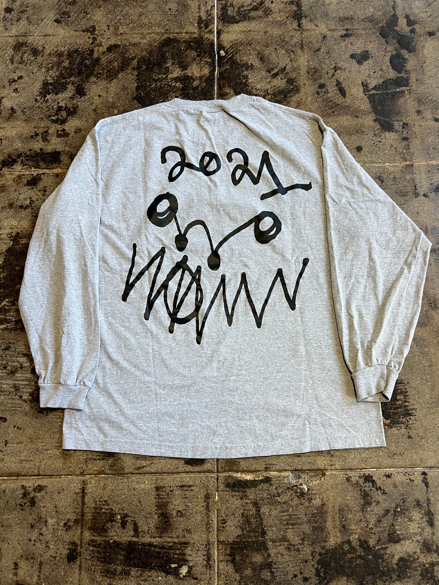 SUPREME ASSPIZZA TRIPLE BOX LOGO L/S