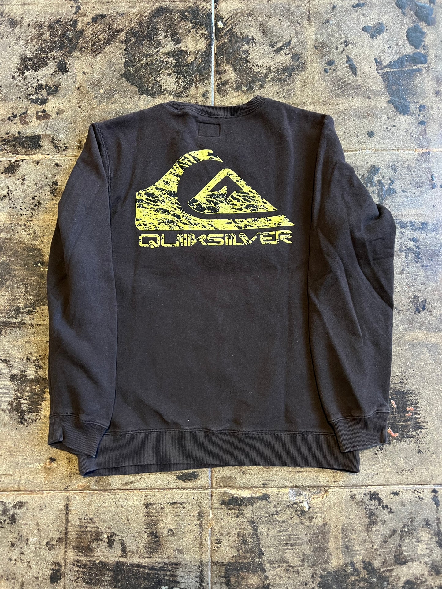 BROWN QUICKSILVER CREWNECK