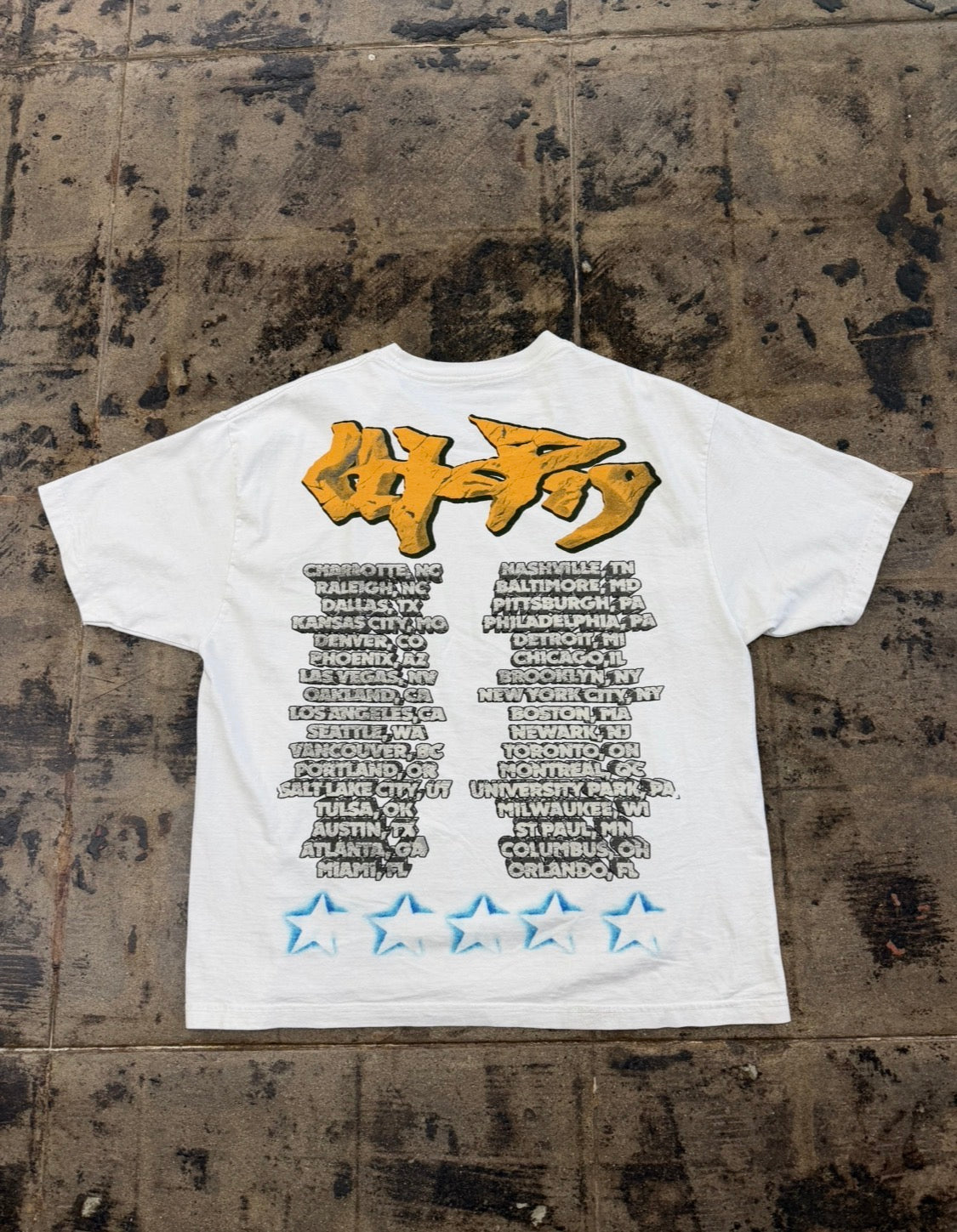 TRAVIS SCOTT UTOPIA TOUR CIRCUS MAXIMUS TEE