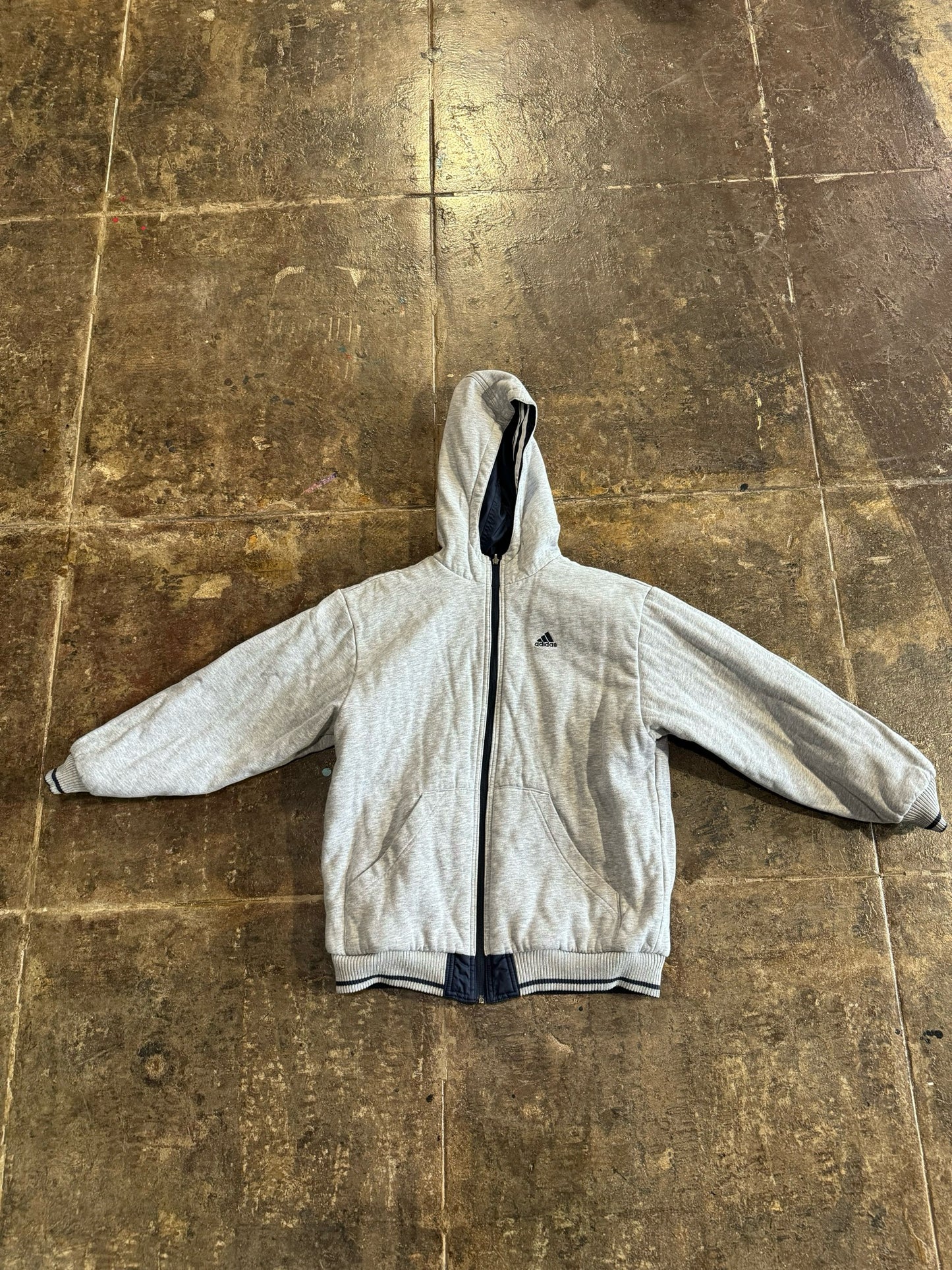 ADIDAS REVERSIBLE JACKET SIZE:M