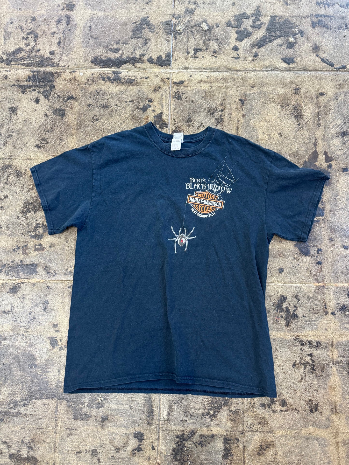 HARLEY DAVIDSON BLACK WIDOW TEE
