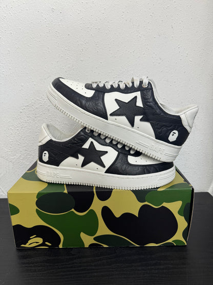 BAPE STA LINE CAMO WHITE/BLACK (USED)