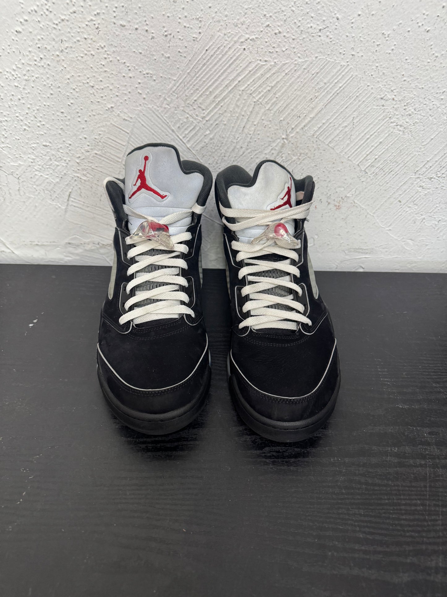 JORDAN 5 REIMAGINED BLACK METALLIC (USED) (NB)
