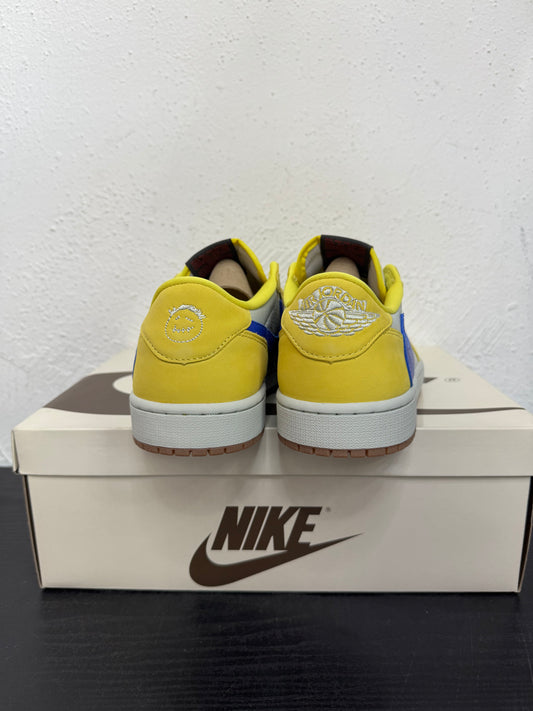 JORDAN 1 LOW TRAVIS SCOTT CANARY YELLOW