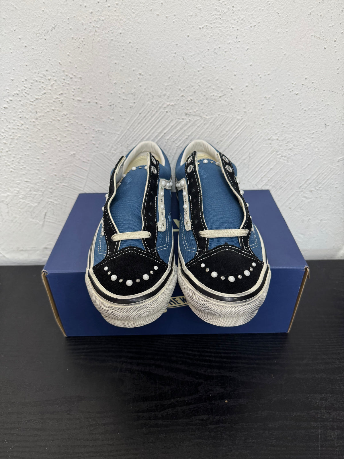VANS OLD SKOOL 36 PEARLIZED PACK NAVY
