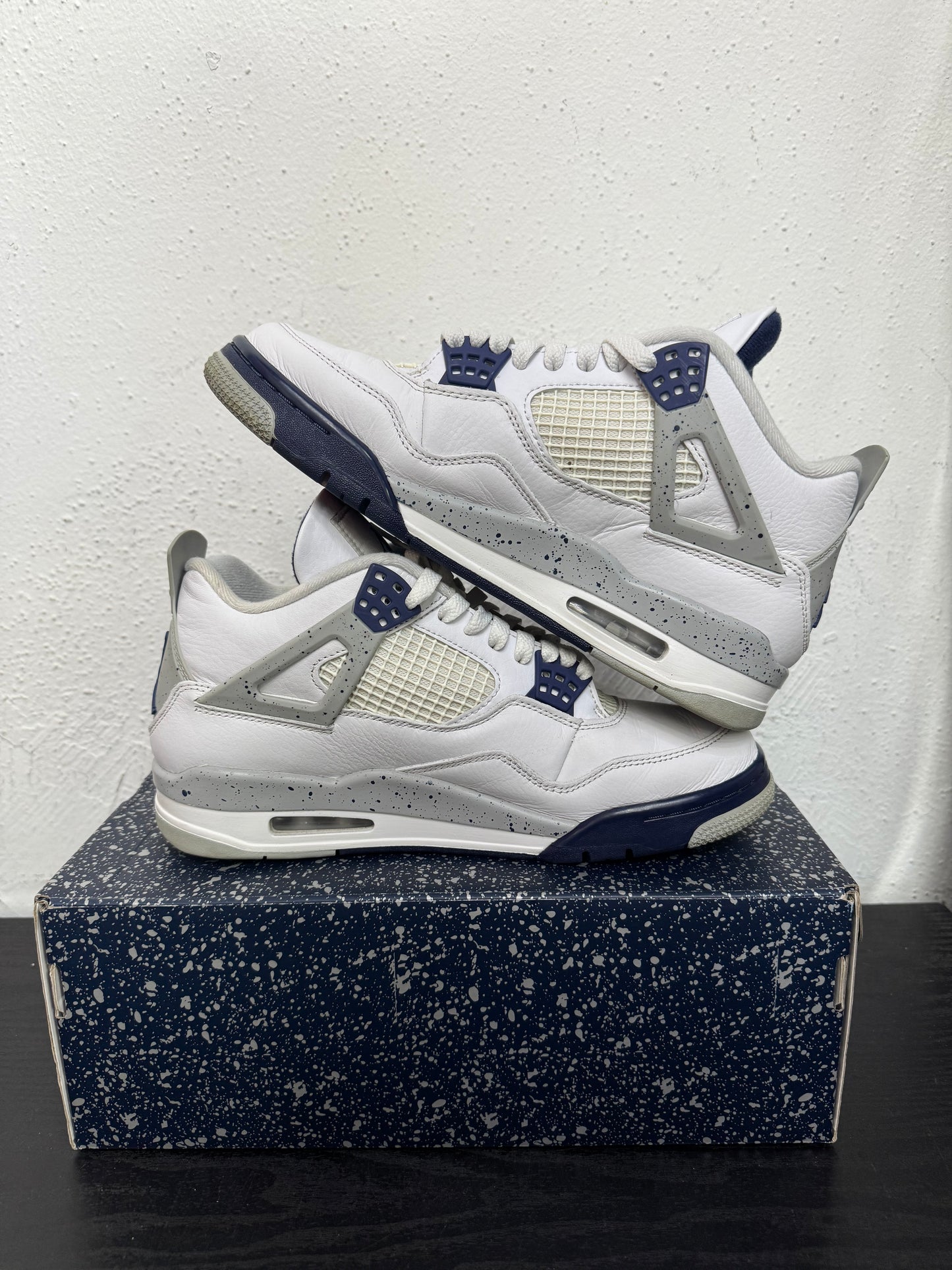 JORDAN 4 MIDNIGHT NAVY (USED)