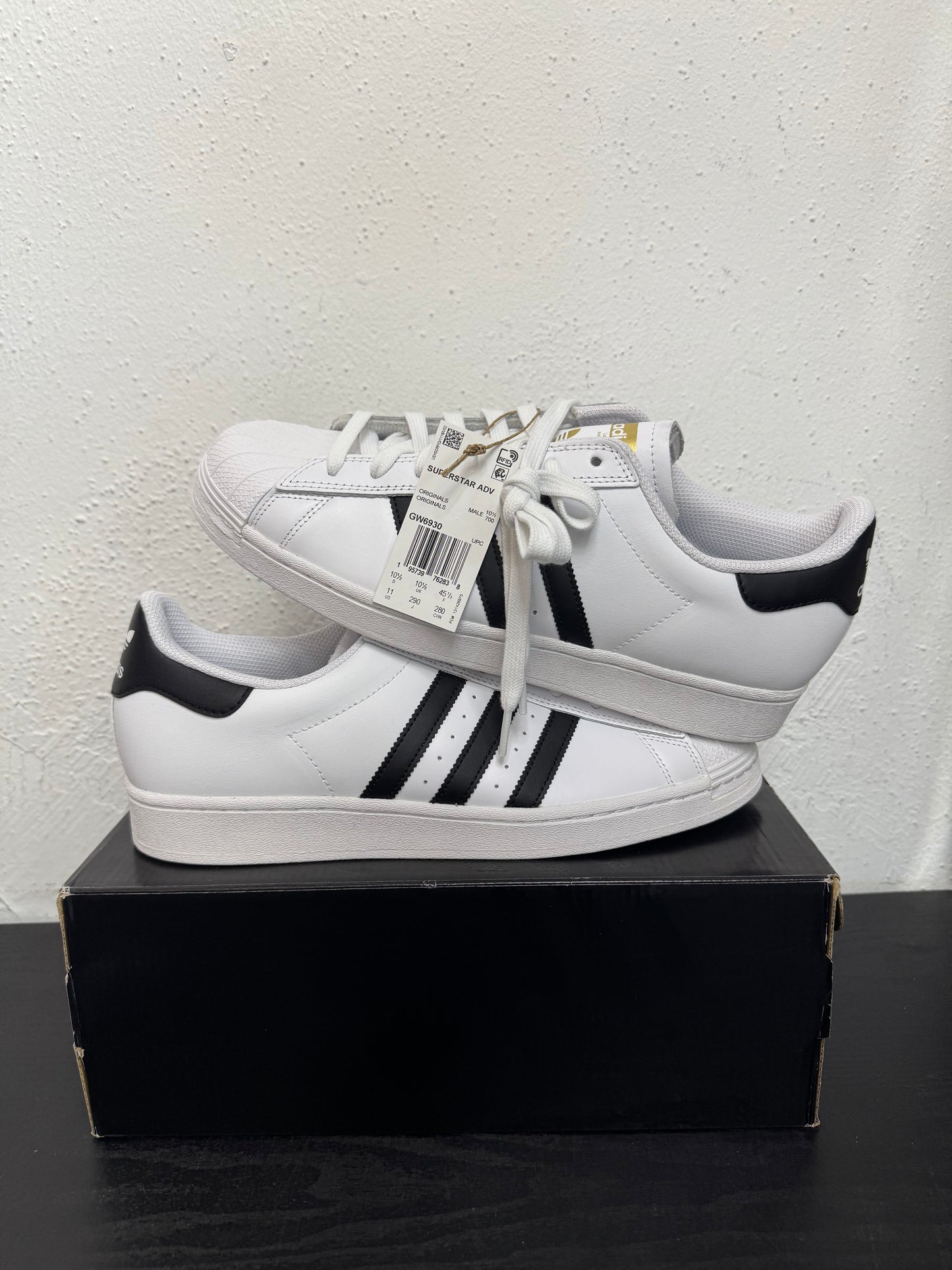 ADIDAS SUPERSTAR WHT/BLK