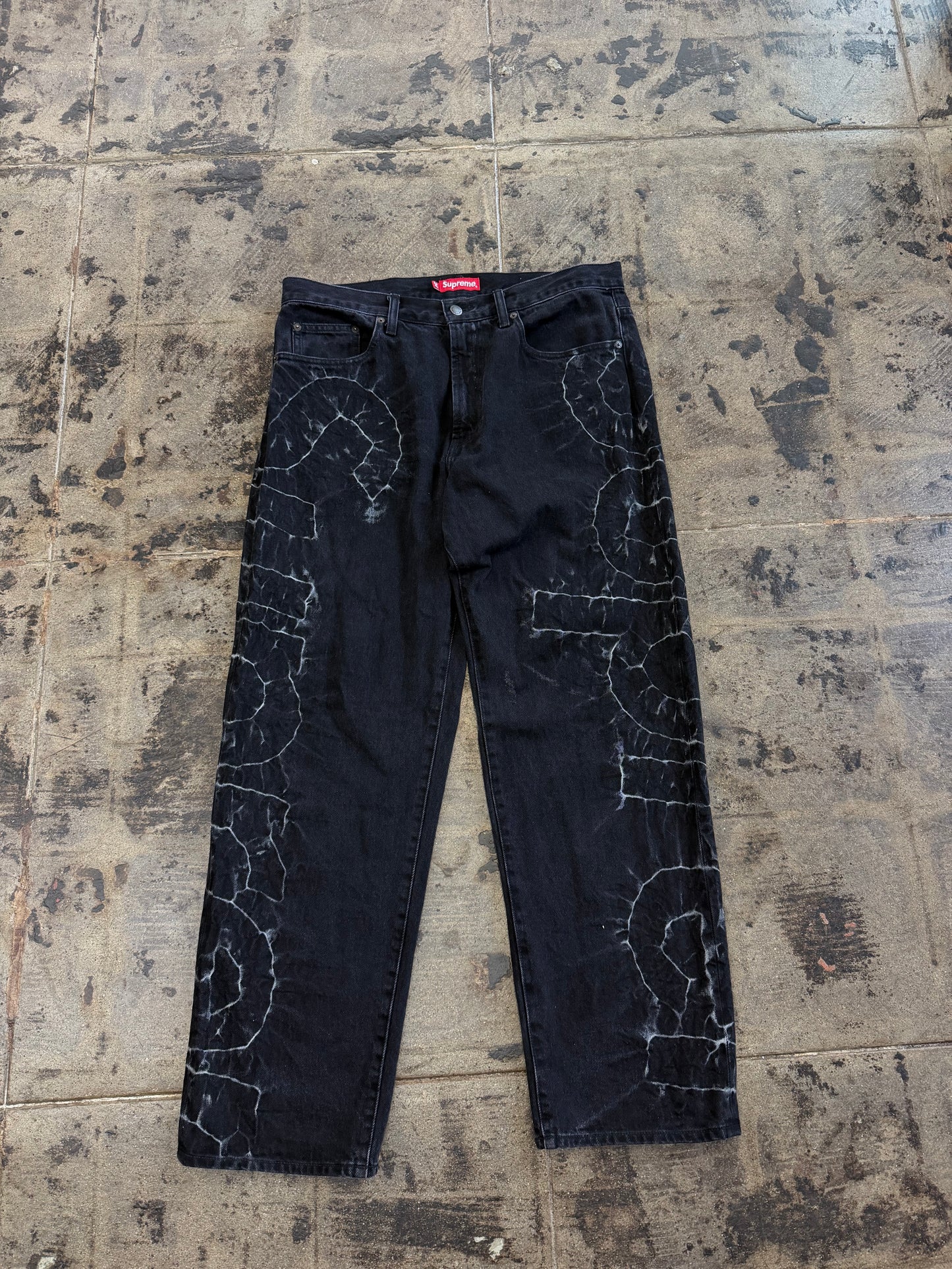 SUPREME SHIBORI LOOSE FIT JEAN