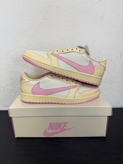 JORDAN 1 LOW TRAVIS SCOTT SHY PINK