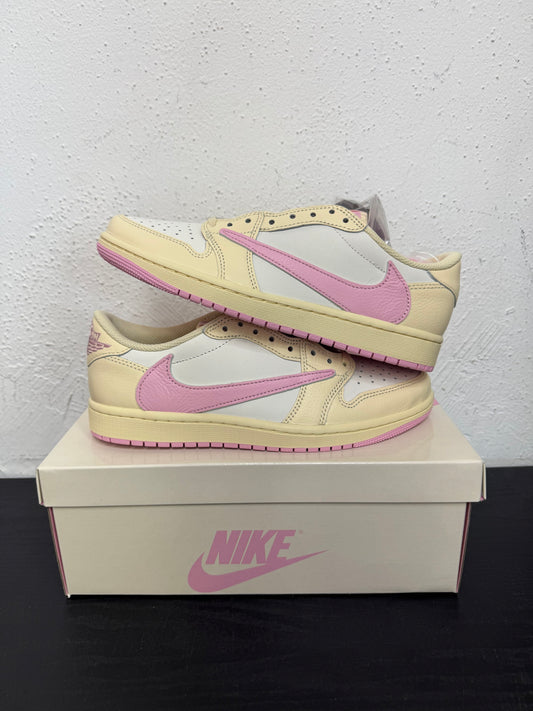 JORDAN 1 LOW TRAVIS SCOTT SHY PINK