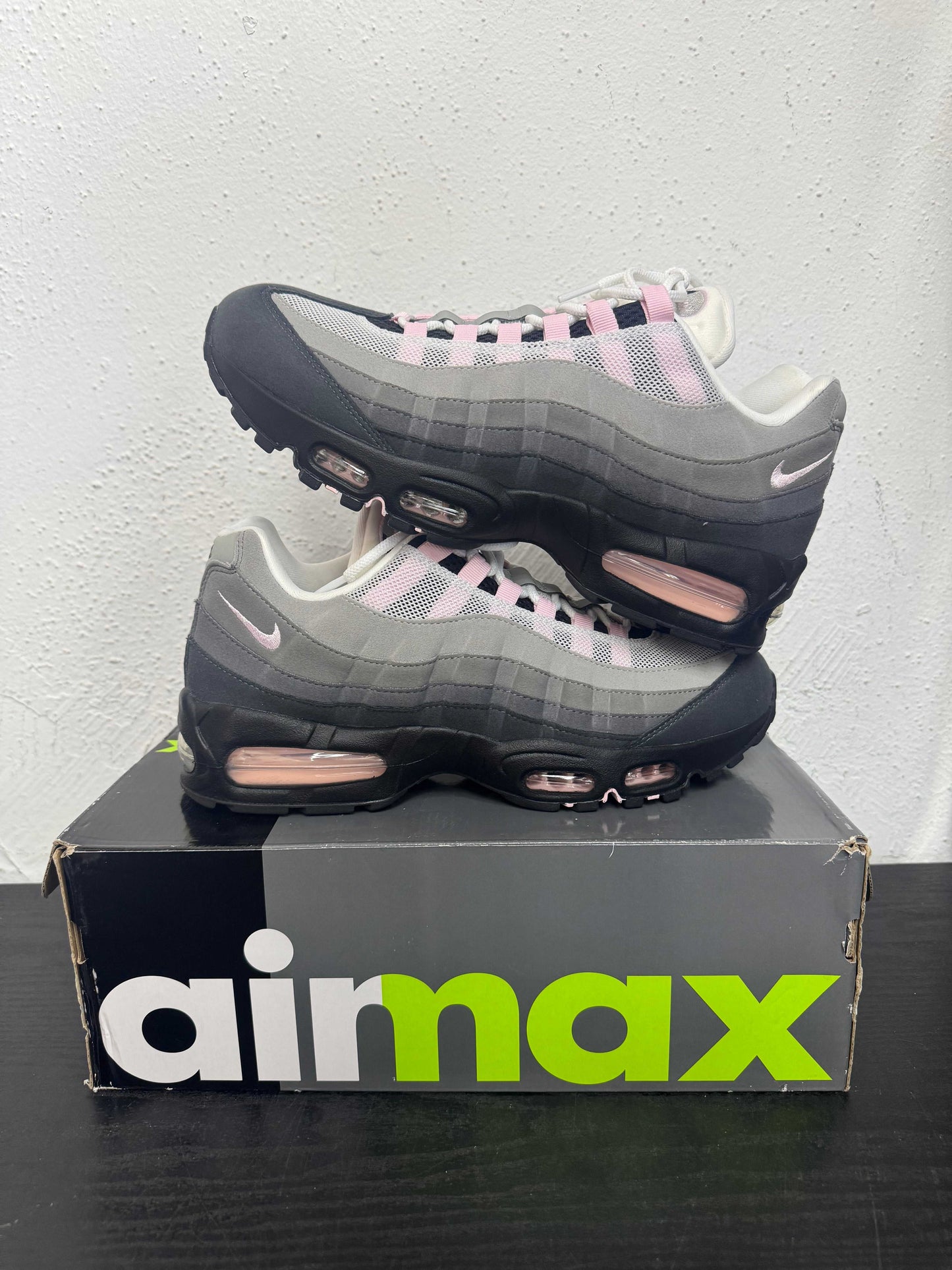 AIR MAX 95 BIG BUBBLE PINK FOAM WMNS (USED)