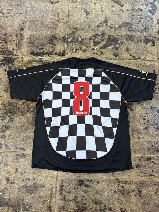 SUPREME CHECK BOARD BLACK JERSEY