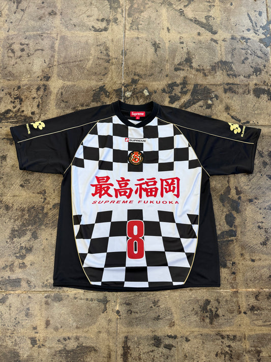 SUPREME CHECK BOARD BLACK JERSEY