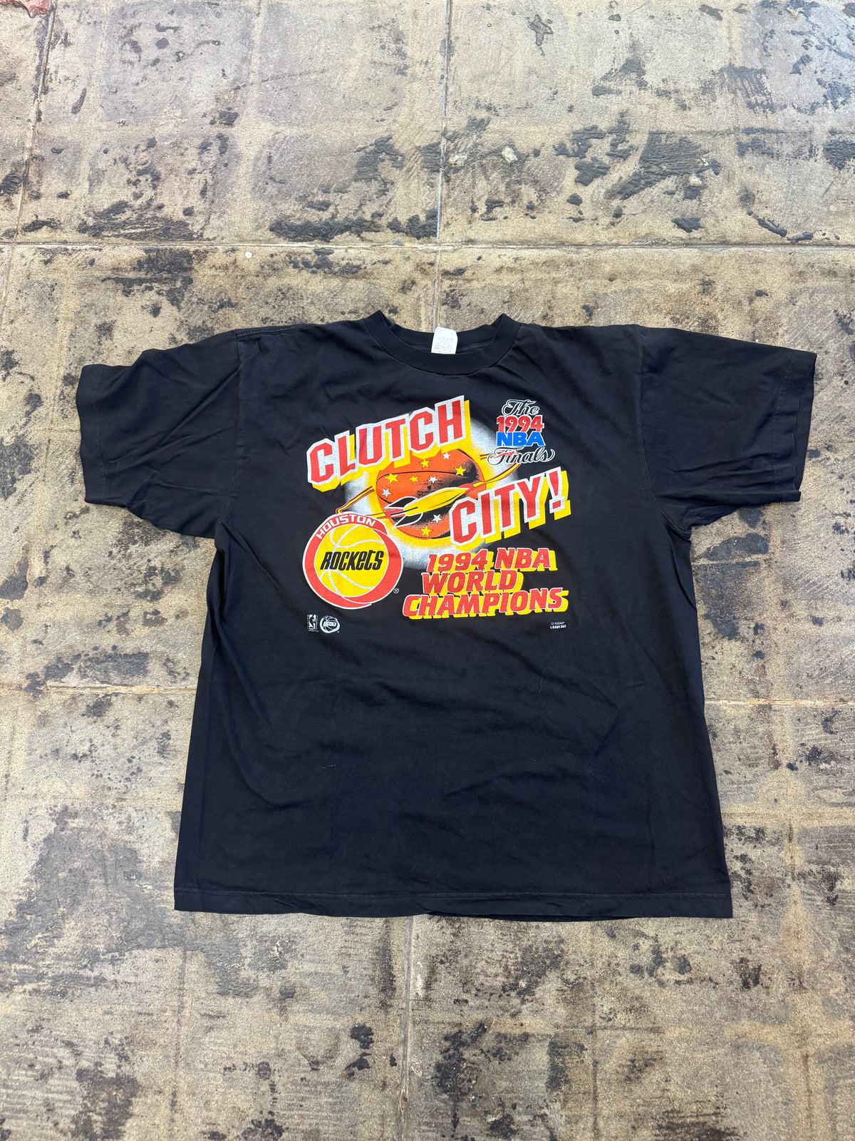 CLUTCH CITY ROCKETS NBA FINALS TEE