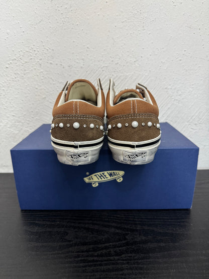 VANS LX OLD SKOOL PEARLIZED PACK VINTAGE COCOA BROWN