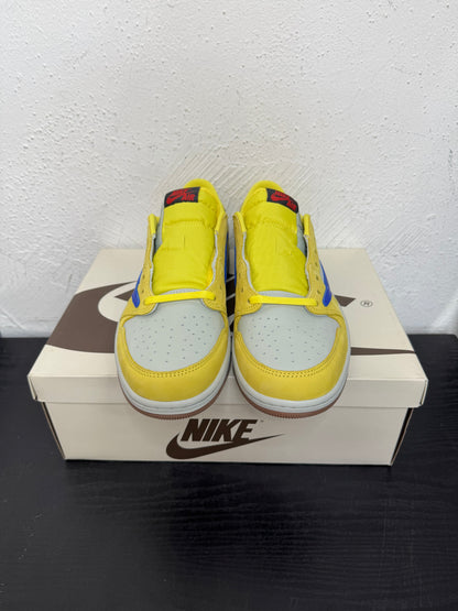 JORDAN 1 LOW TRAVIS SCOTT CANARY YELLOW