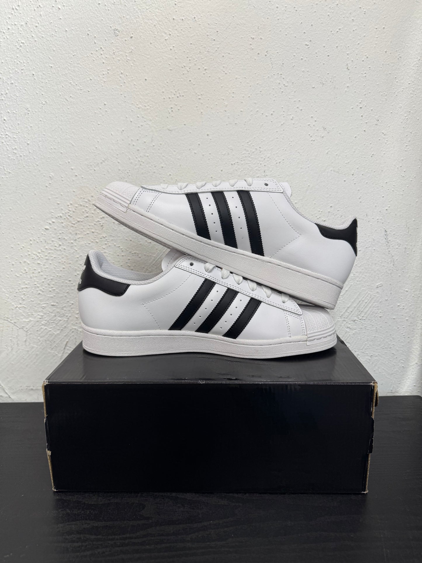 ADIDAS SUPERSTAR WHT/BLK